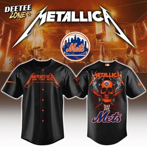 New York Mets MLB x Metallica Jersey Limited Edition