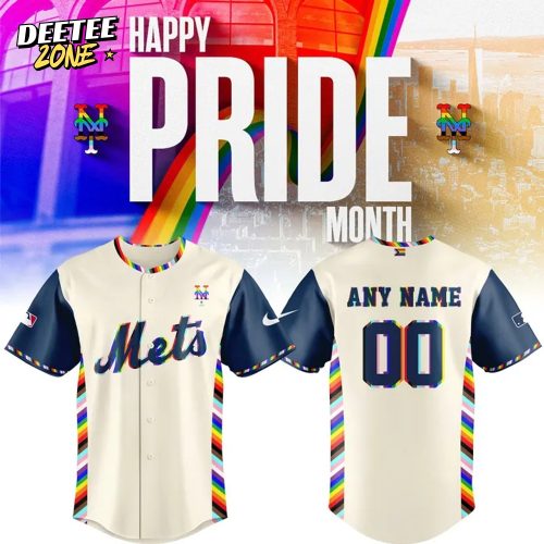 New York Mets x Happy Pride Month 2025 Special Baseball Jersey