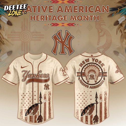 New York Yankees MLB x Native American Heritage Month Jersey 2025