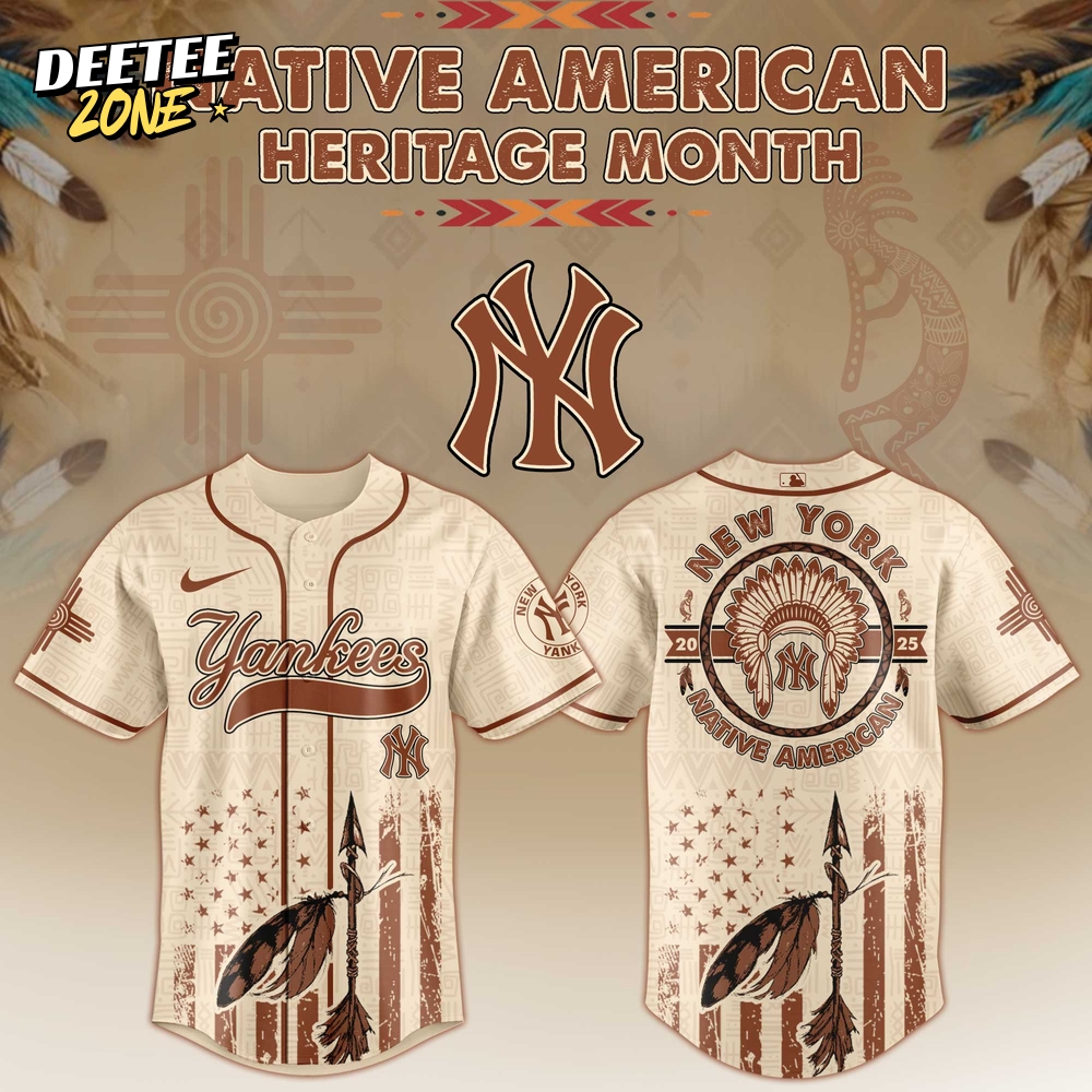 New York Yankees MLB x Native American Heritage Month Jersey 2025 New York Yankees MLB x Native American Heritage Month Jersey 2025
