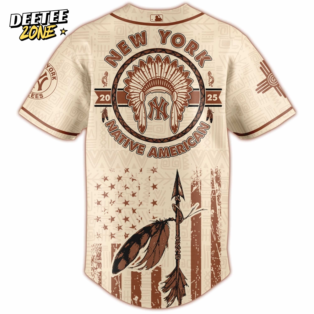 New York Yankees MLB x Native American Heritage Month Jersey 2025 New York Yankees MLB x Native American Heritage Month Jersey 2025