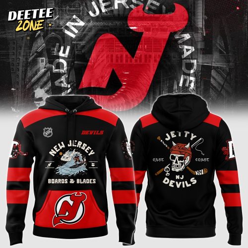 Nhl New Jersey Devils Hoodie Custom The Jetty Life