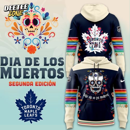 Nhl Toronto Maple Leafs Hoodie Custom Dia De Los Muertos