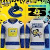 Nhl Edmonton Oilers Hockey Jersey Custom Spongebob