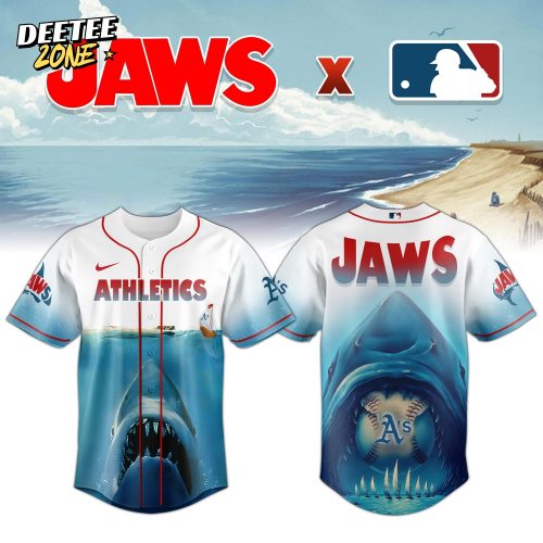 Oakland Athletics x JAWS 50th Anniversary Jersey 2025
