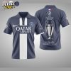Paris Saint Germain “New King of UCL” Pink Polo Shirt