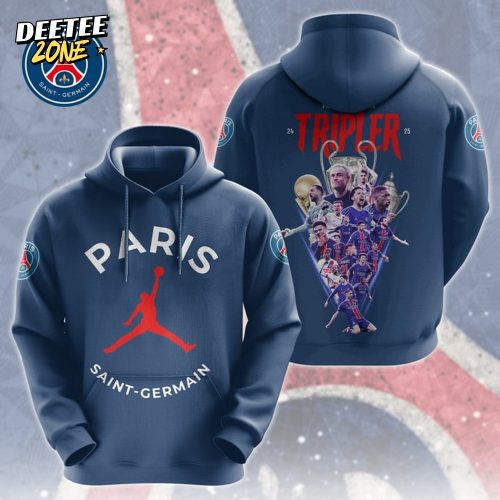 Paris Saint-Germain Won 3 Cups This Year 2025 Hoodie