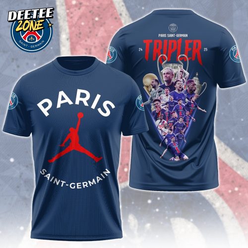 Paris Saint-Germain Won 3 Cups This Year 2025 Shirt