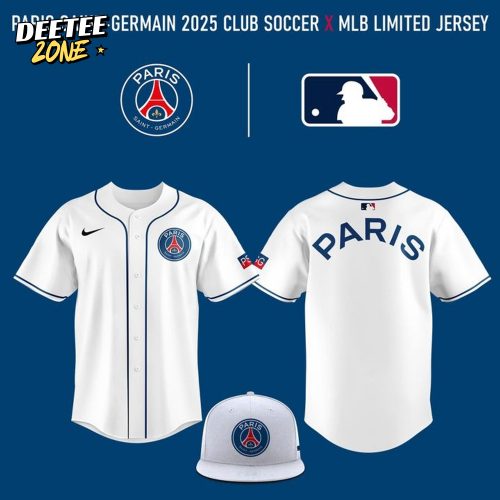 Paris Saint-Germain x Club World Cup Limited Edition White Baseball Jersey