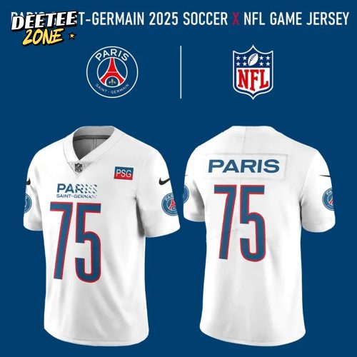 Paris Saint-Germain x NFL Club World Cup Game Road White Football Jersey