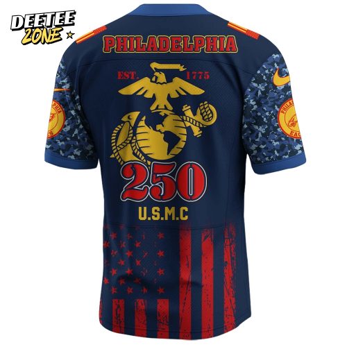 Philadelphia Eagles NFL x U.S.M.C 250th Birthday Celebration Jersey