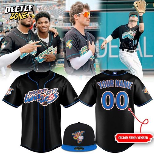 Rocket City Trash Pandas x Lunaticos Personalized Baseball Jersey