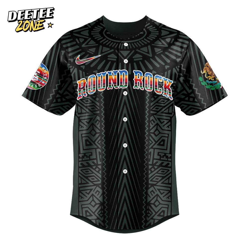 Round Rock Express Mexican Heritage Night Special Baseball Jersey Round Rock Express Mexican Heritage Night Special Baseball Jersey