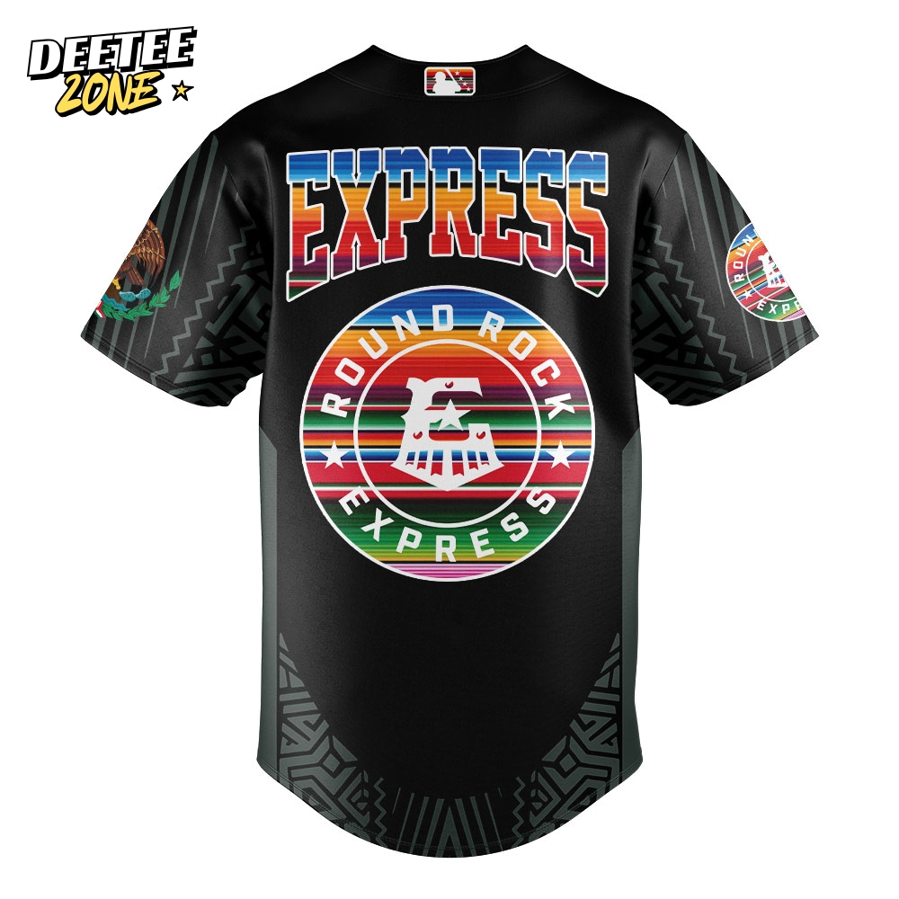 Round Rock Express Mexican Heritage Night Special Baseball Jersey Round Rock Express Mexican Heritage Night Special Baseball Jersey