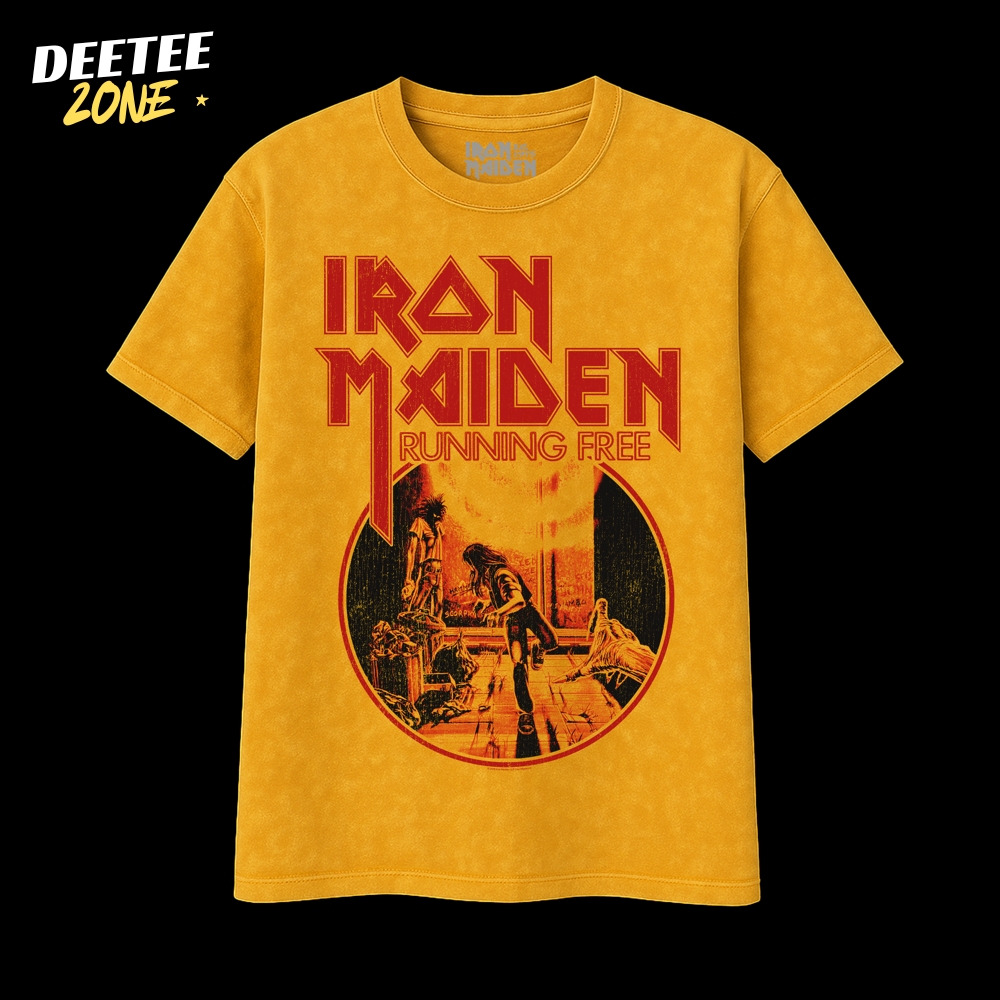 Running Free Vintage Gold Tee Running Free Vintage Gold Tee