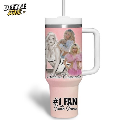 Sabrina Carpenter Manchild New MV Custom Tumbler 40oz with Handle