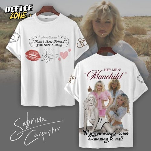 Sabrina Carpenter Manchild New MV Special Tee