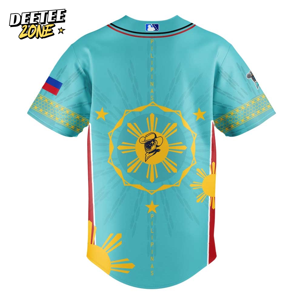 Sacramento River Cats Filipino Heritage Night Special Baseball Jersey Sacramento River Cats Filipino Heritage Night Special Baseball Jersey