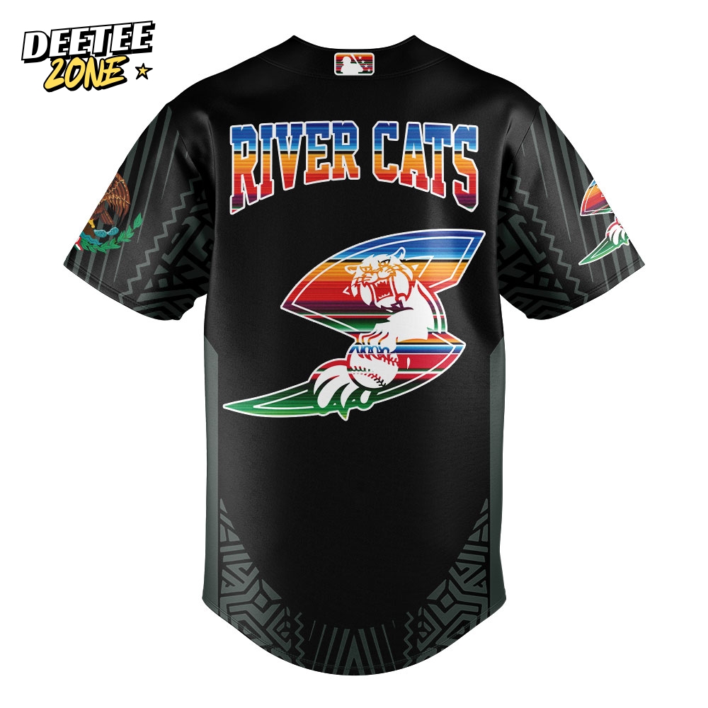 Sacramento River Cats Mexican Heritage Night Special Baseball Jersey Sacramento River Cats Mexican Heritage Night Special Baseball Jersey