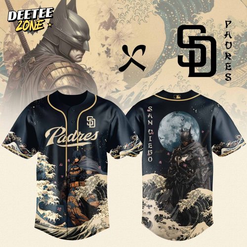 San Diego Padres MLB x Batman The legend of Gotham Jersey 2025
