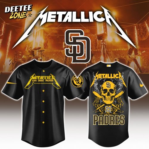 San Diego Padres MLB x Metallica Jersey Limited Edition