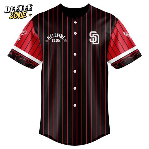 San Diego Padres x Stranger Things Night 2025 Premium Baseball Jersey