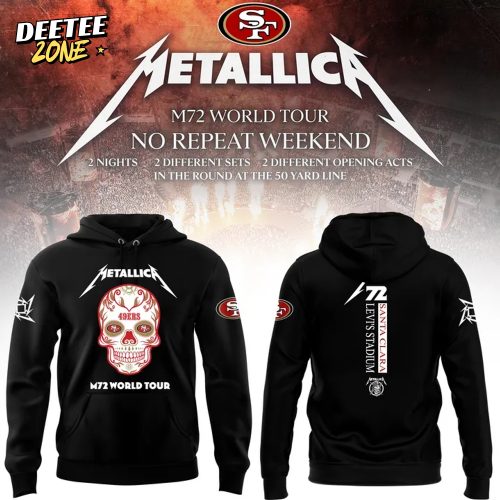 San Francisco 49ers x M72 World Tour Santa Clara Special Black Hoodie