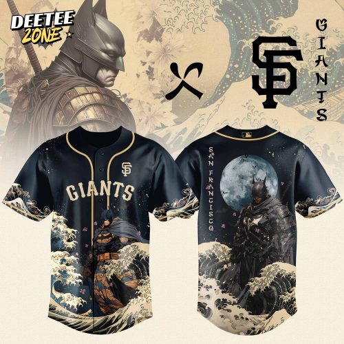 San Francisco Giants MLB x Batman The legend of Gotham Jersey 2025