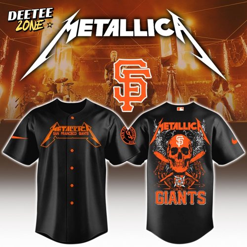 San Francisco Giants MLB x Metallica Jersey Limited Edition
