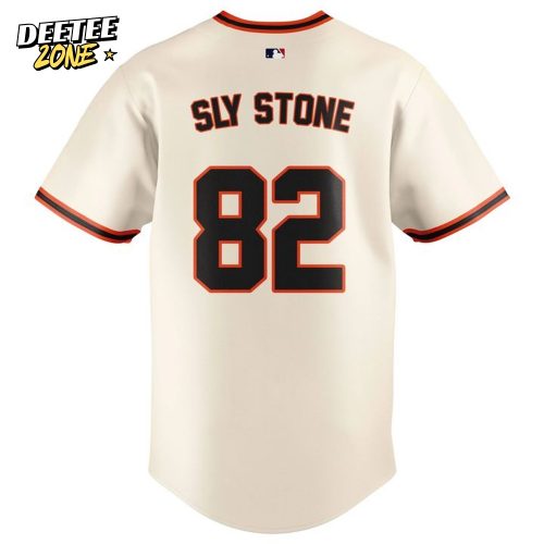 San Francisco Giants x Sly Stone Tribute Limited Edition Baseball Jersey