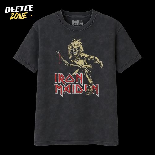 Sanctuary Eddie 1980 Tour Vintage Black Tee