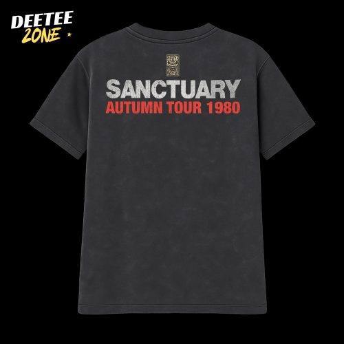 Sanctuary Eddie 1980 Tour Vintage Black Tee