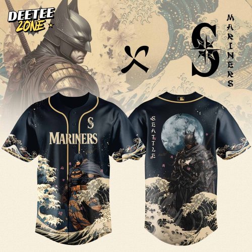 Seattle Mariners MLB x Batman The legend of Gotham Jersey 2025