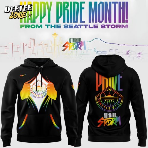 Seattle Storm Happy Pride Month 2025 Special Hoodie