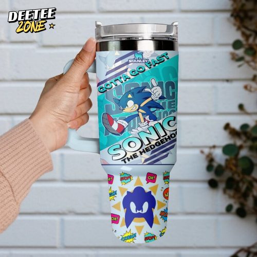 Sonic the Hedgehog “GOTTA GO FAST” Stanley Tumbler