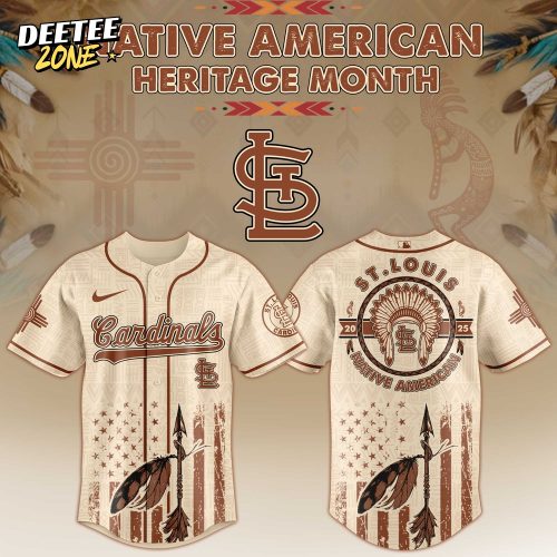 St. Louis Cardinals MLB x Native American Heritage Month Jersey 2025