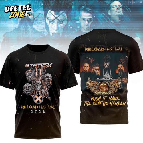 Static-X Band Reload Festival 2025 Premium Shirt