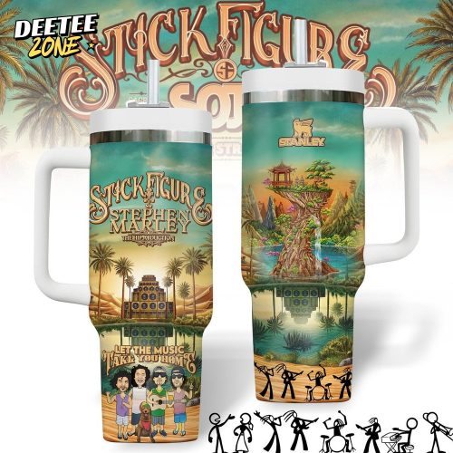 Stick Figure, Stephen Marley & The Hip Abduction Island Holiday Tour Stanley Tumbler