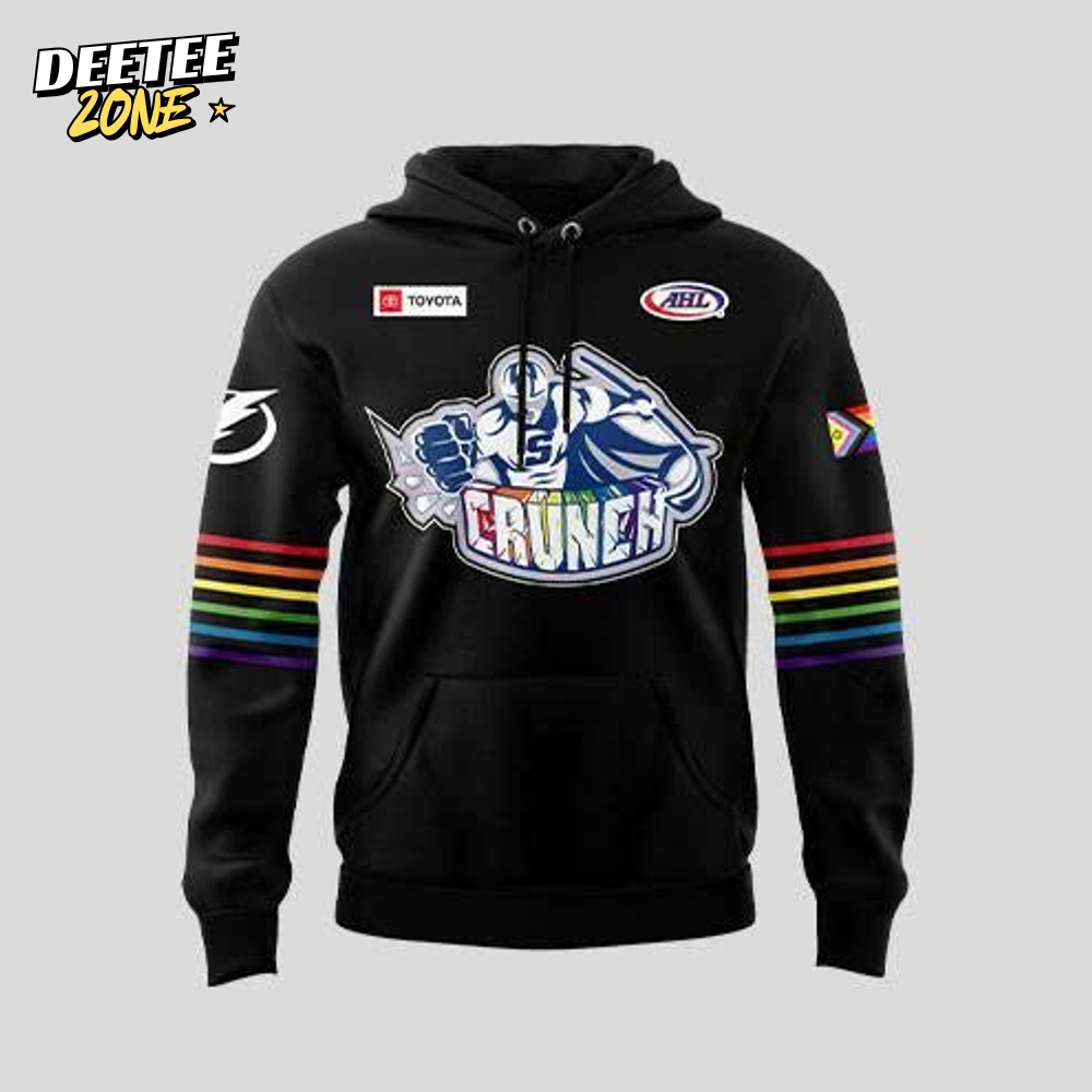 Syracuse Crunch Pride Month Hoodie 2025 Black Limited Edition Syracuse Crunch Pride Month Hoodie 2025 Black Limited Edition