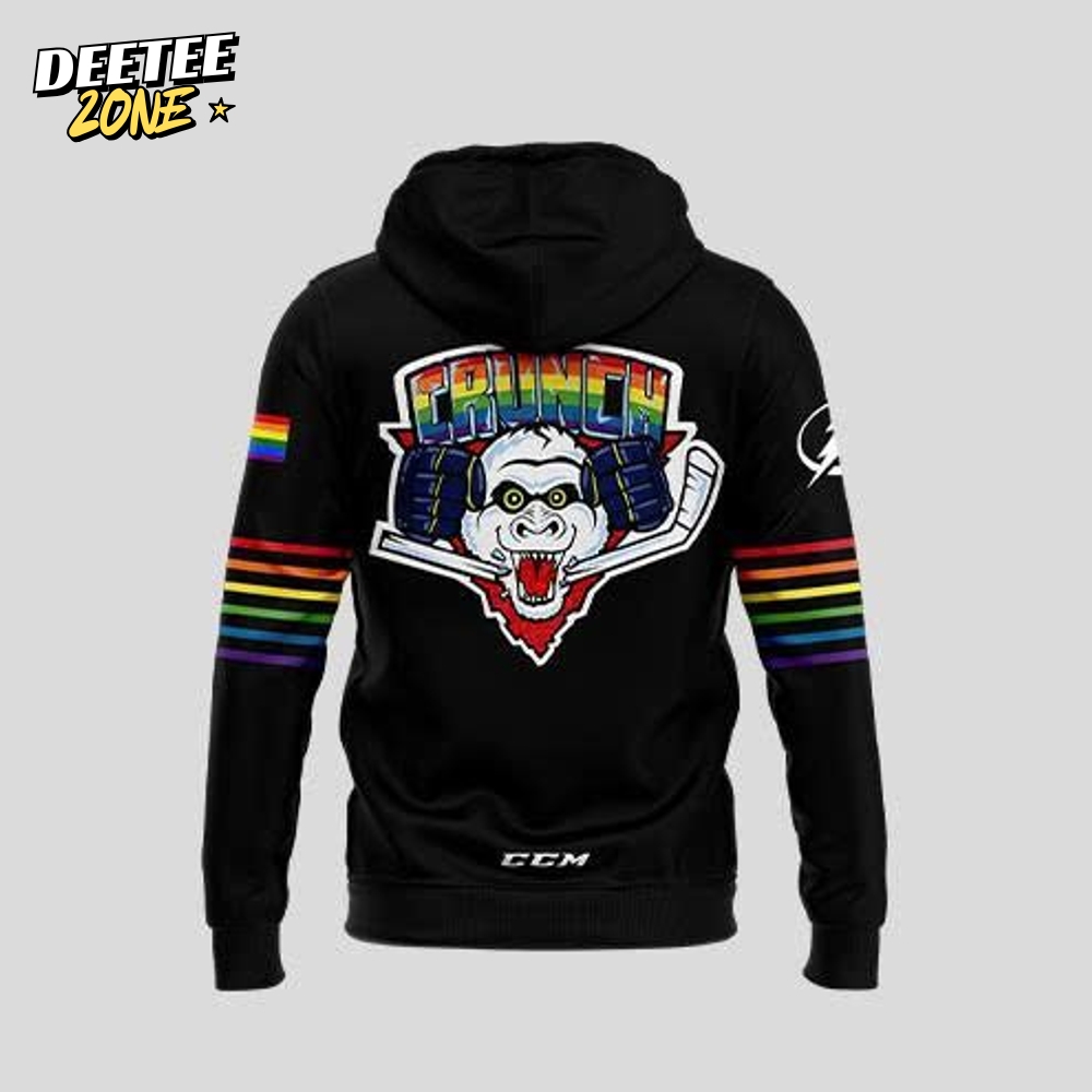 Syracuse Crunch Pride Month Hoodie 2025 Black Limited Edition Syracuse Crunch Pride Month Hoodie 2025 Black Limited Edition