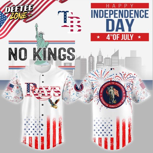 Tampa Bay Rays MLB x 4th of July x No Kings Jersey 2025