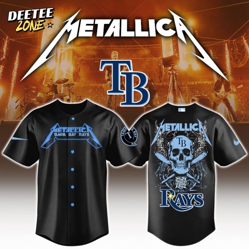 Tampa Bay Rays MLB x Metallica Jersey Limited Edition