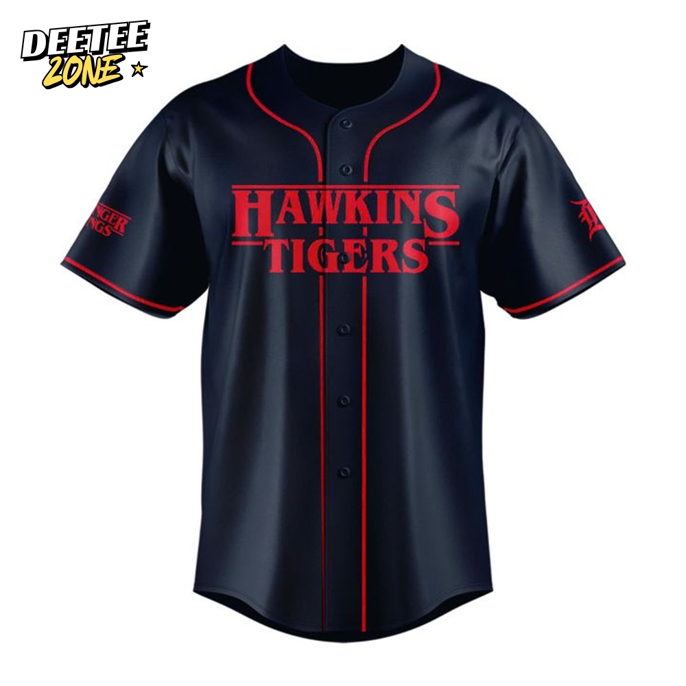Tigers Stranger Things Night Jersey Limited Edition Tigers Stranger Things Night Jersey Limited Edition