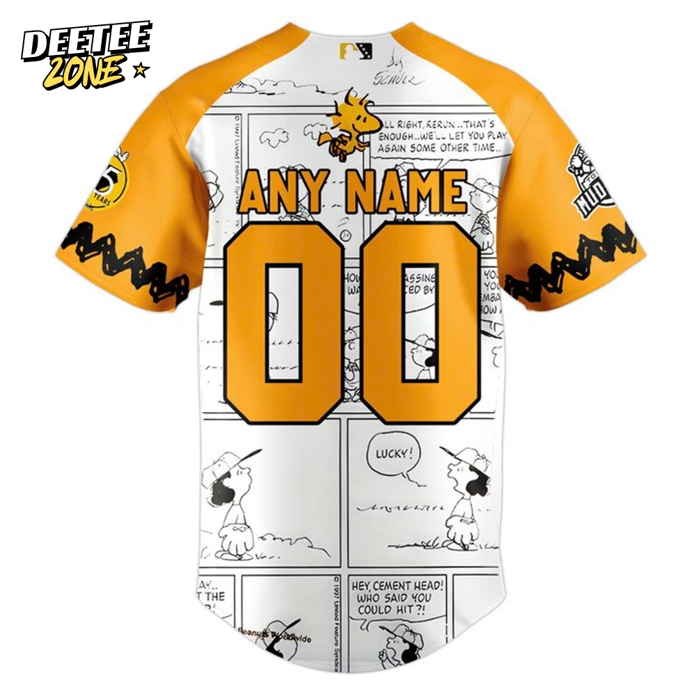 Toledo Mud Hens x Peanuts Limited Edition 2025 Baseball Jersey Toledo Mud Hens x Peanuts Limited Edition 2025 Baseball Jersey