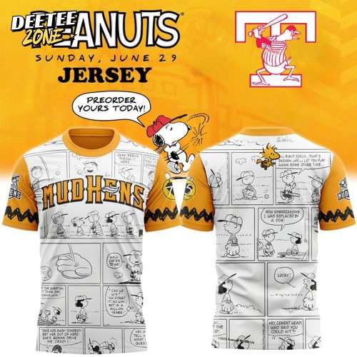 Toledo Mud Hens x Peanuts Limited Edition 2025 Shirt