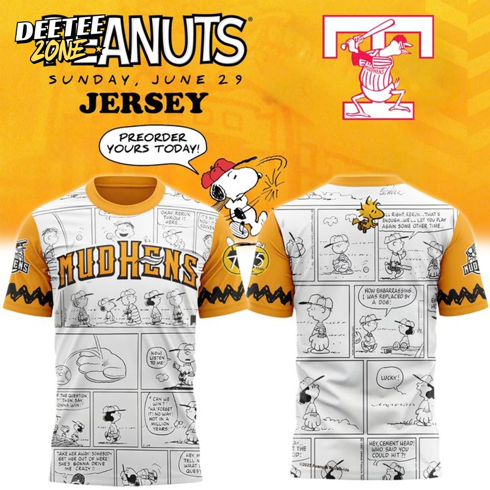 Toledo Mud Hens x Peanuts Limited Edition 2025 Shirt Toledo Mud Hens x Peanuts Limited Edition 2025 Shirt