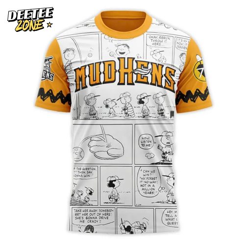 Toledo Mud Hens x Peanuts Limited Edition 2025 Shirt