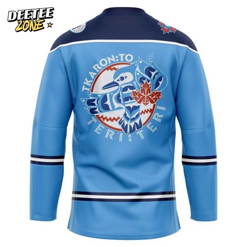 Toronto Blue Jays Indigenous Peoples Day 2025 Special Hockey Jersey
