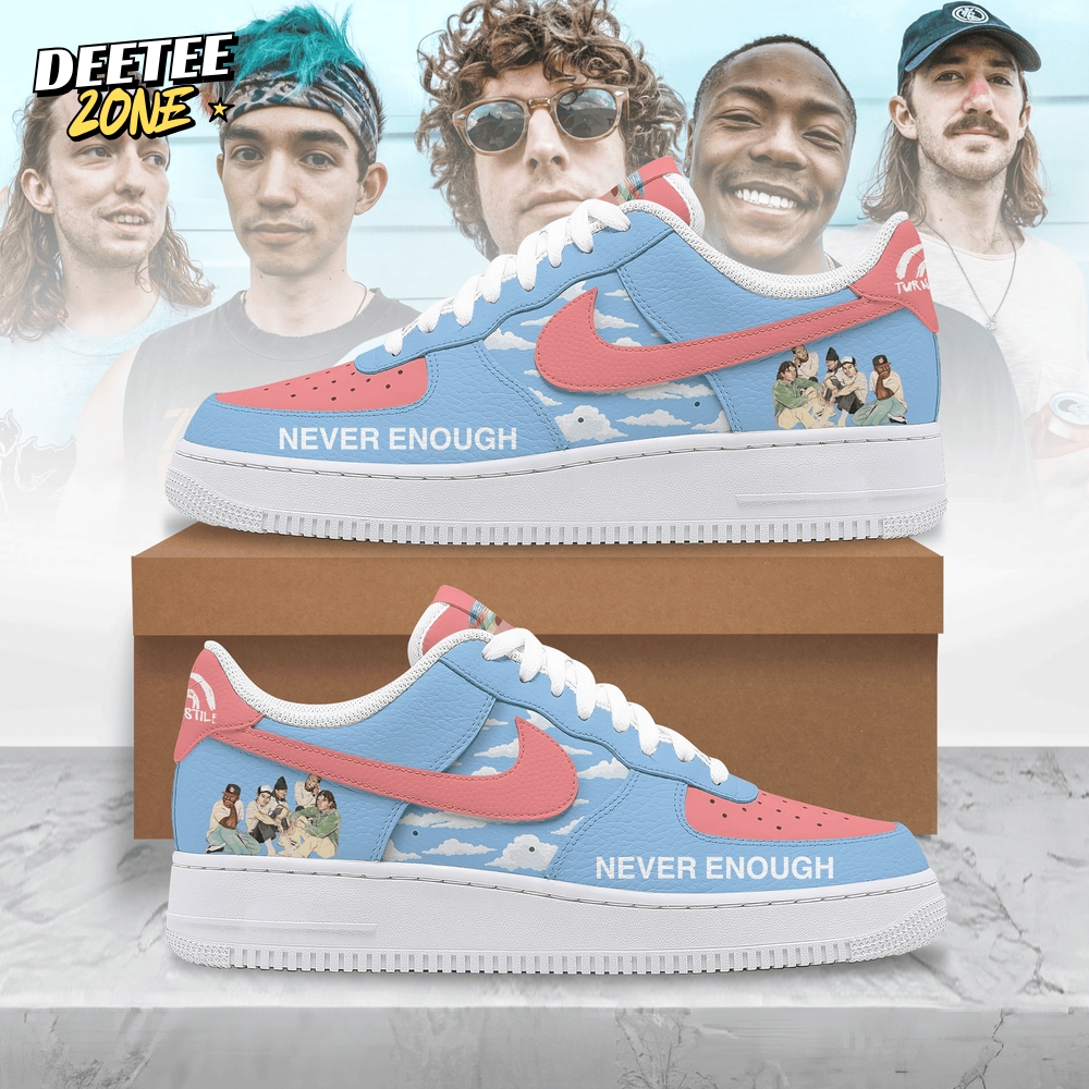 Turnstile American Rock Band Never Enough 2025 Air Force 1 Sneakers Turnstile American Rock Band Never Enough 2025 Air Force 1 Sneakers