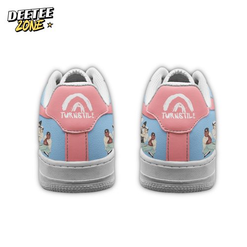 Turnstile American Rock Band Never Enough 2025 Air Force 1 Sneakers